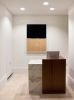 Navy & Gold, 2015. | Oil And Acrylic Painting in Paintings by Matthew Thomas | Club Quarters Hotel in Houston in Houston. Item composed of canvas & synthetic