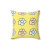 "Floral Peace" Pillow | Pillows by Peace Peep Designs. Item made of cotton