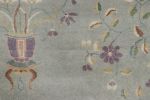 Rug & Kilim’s Chinese Art Deco Rug, Soft Gray-Blue | Area Rug in Rugs by Rug and Kilim