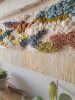 Woven Wall Art "Wild Valley" | Tapestry in Wall Hangings by MossHound Designs | Maxine Orange in Fort Walton Beach. Item made of wool works with boho & mid century modern style