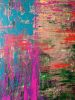 Urban frequencies | Oil And Acrylic Painting in Paintings by Elena Parau. Item made of canvas works with contemporary & country & farmhouse style