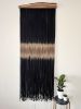 FORAGE - Large Fiber Art | Neutral/Natural Black Decor | | Macrame Wall Hanging in Wall Hangings by Jay Durán @ J. Durán Art + Home. Item composed of wood in mid century modern or contemporary style