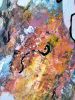 Blue world | Oil And Acrylic Painting in Paintings by Olena K. Item made of canvas works with contemporary style