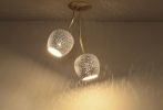Claylight Duet | Lighting by lightexture. Item made of brass & ceramic compatible with modern style