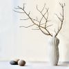Maja: Ribbed, Porcelain, Ikebana Vase | Vases & Vessels by Maia Ming Designs. Item composed of ceramic