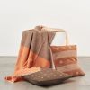 Nira Choco Handloom Pillow | Pillows by Studio Variously. Item composed of cotton
