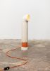 Knotto 01 Standing Lamp - Contemporary Brutalist Cerami | Table Lamp in Lamps by Catalin Filip. Item made of ceramic compatible with mid century modern and contemporary style
