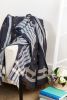 Indie Indigo Handloom Organic Cotton Throw | Linens & Bedding by Studio Variously. Item composed of cotton