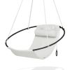 Studio Stirling Sling Outdoor in Switzerland | Swing Chair in Chairs by Studio Stirling. Item made of fabric with steel works with minimalism style