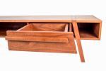 Makore Console | Media Console in Storage by Project Sunday | Project Sunday Studio in Salt Lake City. Item made of wood