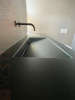 Madison ramp style concrete sink. | Water Fixtures by VC Studio Inc.