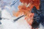 October Mood | Oil And Acrylic Painting in Paintings by Simona Gocan. Item composed of canvas compatible with contemporary style