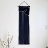 Tall Contemporary macrame wall hanging- The Crescent Bay | Wall Hangings by YASHI DESIGNS by Bharti Trivedi | Four Seasons Resort Scottsdale in Scottsdale
