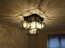 Gabbietta | Pendants by Illuminata Art Glass Design by Julie Conway | New York in New York. Item made of bronze with glass works with contemporary & industrial style