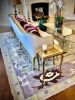 Whimsical Floral & Abstract Wool Rug – Lavender | Area Rug in Rugs by Sitara Rugs. Item made of wool works with contemporary & eclectic & maximalism style