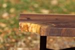 Nakashima-Inspired Spindle Back Bench in Black Walnut | Benches & Ottomans by Miikana Woodworking. Item made of walnut