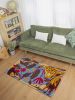 Crane, Heron And Goose | Small Rug in Rugs by Tuft Love Studio. Item composed of cotton & fiber