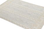 Rug & Kilim’s Scandinavian Rug in Cream, White and Blue | Area Rug in Rugs by Rug and Kilim