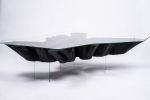 burned table | Coffee Table in Tables by Art by Šopis. Item composed of wood and metal in minimalism or contemporary style