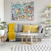 “All Over” | Oil And Acrylic Painting in Paintings by Shirly Maimom Art. Item made of canvas works with contemporary & art deco style