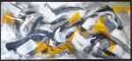 'interior realites' | Oil And Acrylic Painting in Paintings by Everything Eventually Studio. Item in minimalism or mid century modern style