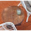 Xeno Outdoor Occasional Table | End Table in Tables by Pfeifer Studio. Item composed of wood in contemporary style
