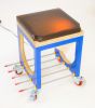 Lil Tuff Chunk (OG) | Side Table in Tables by akaye. Item composed of wood and steel in minimalism or contemporary style