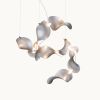 Dune 8 Spiral Pendant Light | Chandeliers by MOSS Objects. Item composed of metal compatible with contemporary and japandi style