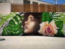 Mural commission Ibiza | Street Murals by Bradley Rmer | Playa den Bossa in Eivissa. Item made of synthetic