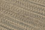 Rug & Kilim's Accent Kilim, Beige and Gray Textural Stripes | Area Rug in Rugs by Rug and Kilim