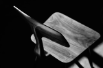 Mantaray Chair | Dining Chair in Chairs by Kokora. Item composed of oak wood in mid century modern or japandi style
