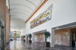 "Strata" Wall Sculpture | Wall Hangings by MORAN BROWN | Key Tower in Cleveland. Item made of aluminum
