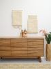 Lines and Curvy - wall hangings | Macrame Wall Hanging in Wall Hangings by Andie Solar | Myra and Jean. Item composed of fabric