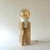 Cottage Lamp | Table Lamp in Lamps by Perch Objects. Item composed of wood and ceramic in minimalism or contemporary style