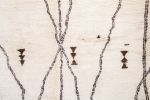 VINTAGE MOROCCAN BENI OUARAIN Rug | Area Rug in Rugs by Kechmara Designs. Item made of fabric with fiber