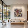 Holmes Trench Coat Impasto Oil Painting 180cm 70.8" | Oil And Acrylic Painting in Paintings by Dynasty Artisan. Item composed of linen in contemporary or eclectic & maximalism style