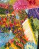 Le Jardin | Oil And Acrylic Painting in Paintings by Michelle B. Noah   Ninth Street Gallery | Current Artist Workshop in Garland. Item made of canvas with synthetic