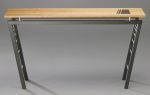 Fibonacci | Console Table in Tables by Carol Jackson Furniture. Item made of wood with aluminum works with minimalism & contemporary style
