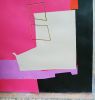 B4c | Oil And Acrylic Painting in Paintings by Luis Medina. Item composed of paper in minimalism or contemporary style