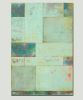 Turquoise Tiles Long | Paintings by Ronald Hunter. Item made of canvas works with contemporary & modern style
