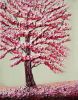 Stillness of Spring Original Blossom Tree Painting | Oil And Acrylic Painting in Paintings by DaggArt. Item composed of canvas