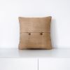 Diamond Small Weave Cushion Cover - Camel | Pillows by Kubo. Item composed of fiber