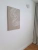 Rest | Embroidery in Wall Hangings by Saskia Saunders