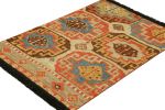 Rug & Kilim’s Tribal Rug in Polychromatic Medallions | Area Rug in Rugs by Rug and Kilim. Item made of wool