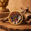 Blending the profound depths of ancient spirituality with co | Ornament in Decorative Objects by Dynasty Artisan. Item made of metal compatible with contemporary and eclectic & maximalism style