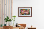 Customizable Name Floral Design | Wall Sculpture in Wall Hangings by Mira's Craft. Item made of paper works with boho & contemporary style