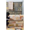 Ash Rug Geometric Pattern Handwoven in Jute | Area Rug in Rugs by Studio Variously