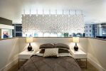Facet hanging room divider 340 x 108cm | Decorative Objects by Bloomming, Bas van Leeuwen & Mireille Meijs. Item made of synthetic