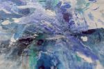 Spring of living water - Mixed media | Oil And Acrylic Painting in Paintings by HEIDY GONZALEZ - GONZALEZ ART DESIGN. Item composed of canvas in contemporary or art deco style
