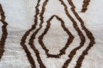 Contemporary Beni Ourain Moroccan Rug | Area Rug in Rugs by Kechmara Designs. Item made of fabric with fiber